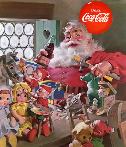 You take Jesus -- I'll take Santa!
